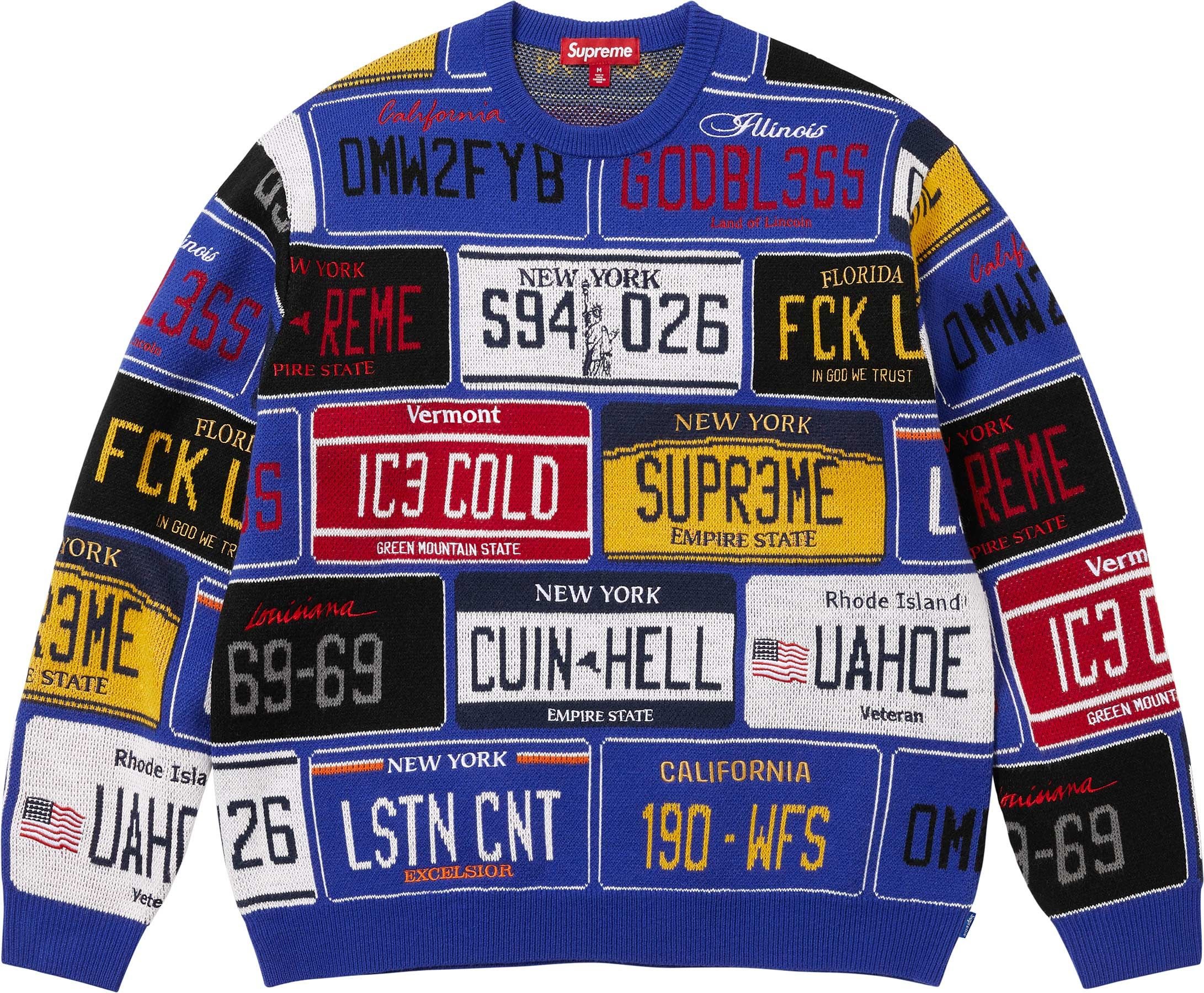 License Plate Sweater view 2